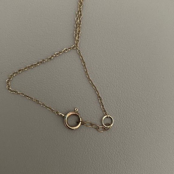 Gold plated heart necklace - Picture 3 of 3